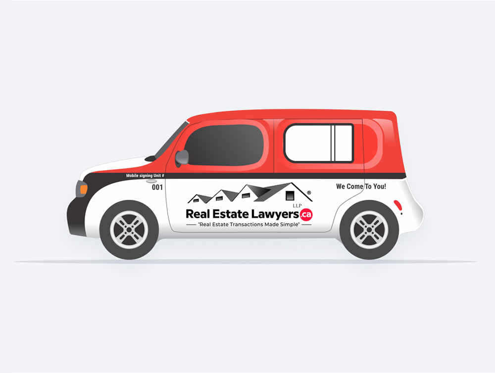 Mobile signing service car