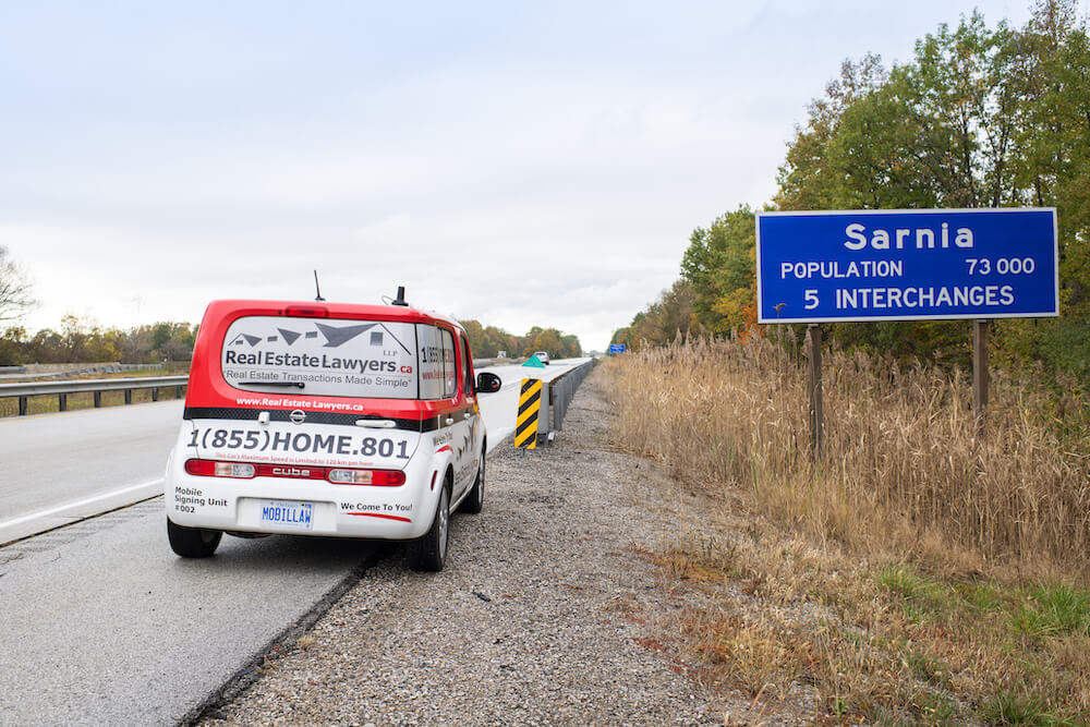 Sarnia office view 1